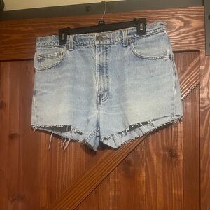 Vintage Levi cutoff shorts size 36